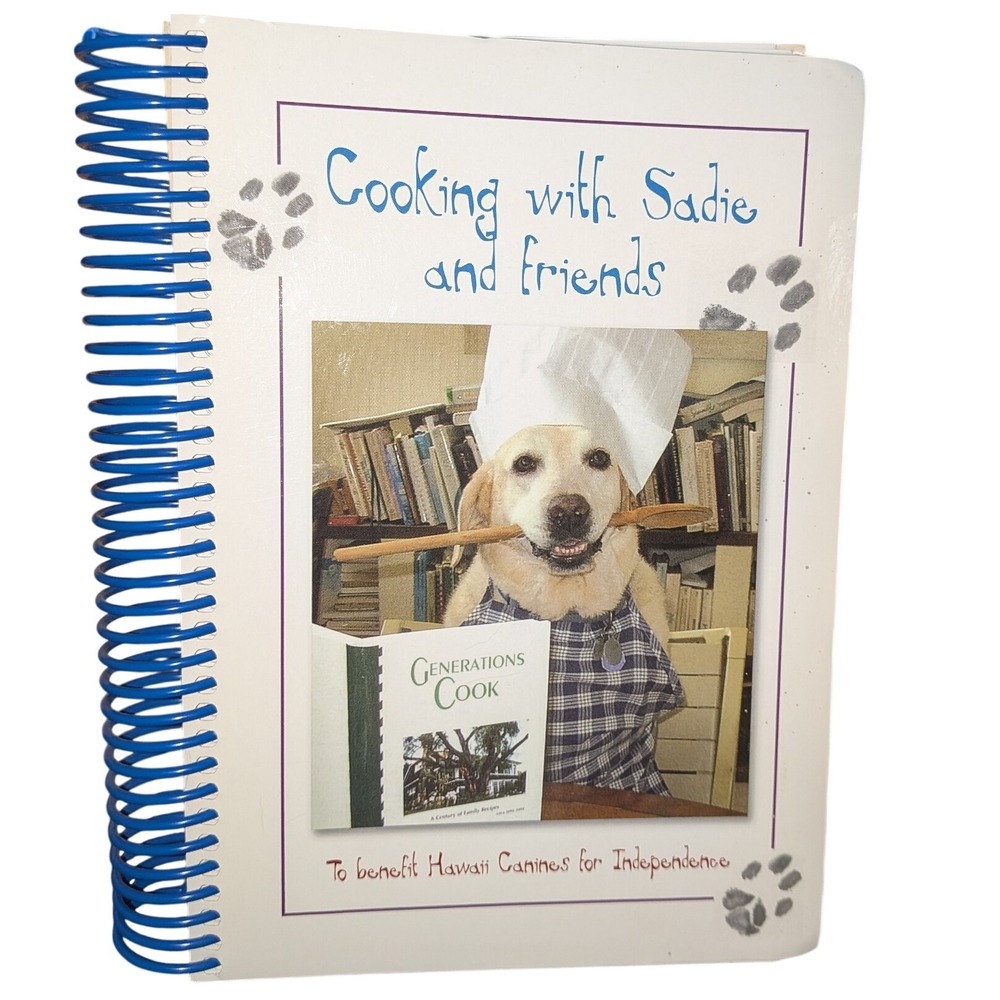 Vintage Hawaiian Canines for Independence‎ Spiral Cookbook  Community Recipes